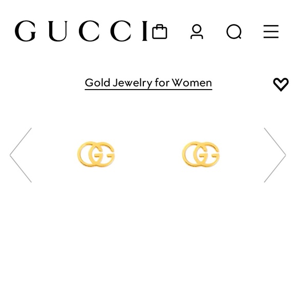 Gucci Jewelry - Gucci 18k gold earrings